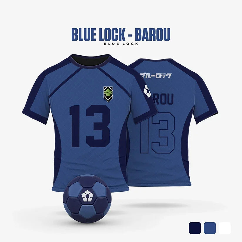 Blue Lock Jersey - Classic Home Kit, Barou