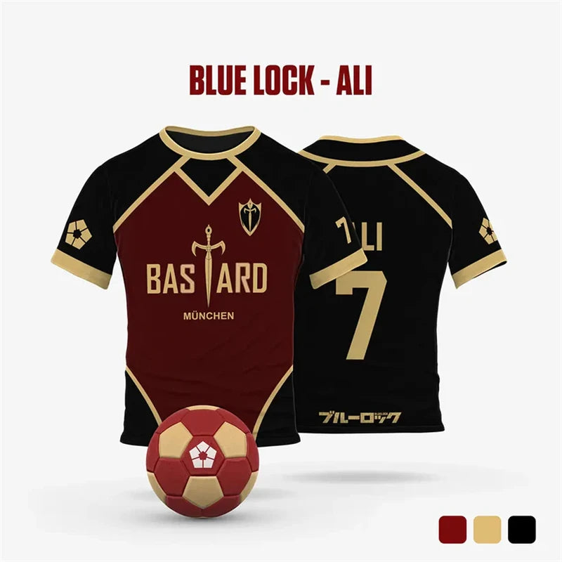 Blue Lock Jersey - Bastard Munchen Home Kit, Ali