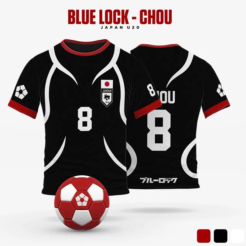 Blue Lock Jersey - Japan U20 Away Kit, Cabbage