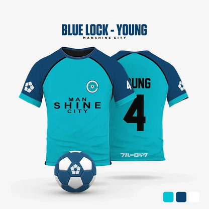 Blue Lock Jersey - Manshine City Home Kit, Young