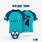Maillot Blue Lock - Kit domicile Manshine City, Young