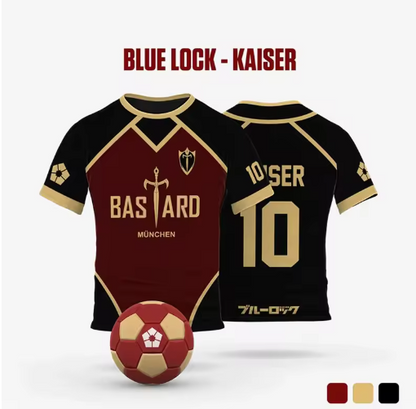 Maillot Blue Lock - Kit Domicile de Bastard Munchen, Kaiser