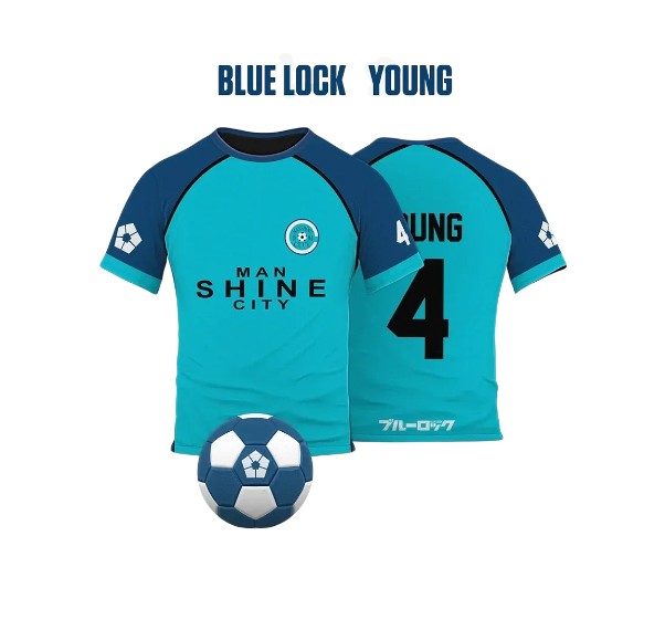 Blue Lock Jersey - Manshine City Home Kit, Young
