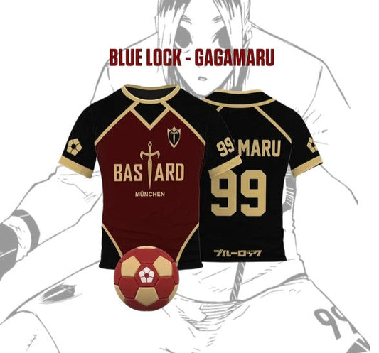Blue Lock Jersey - Bastard Munchen, Gagamaru Home Kit