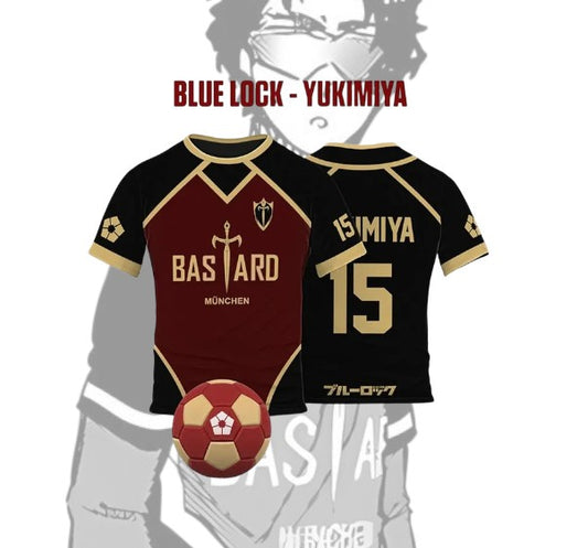 Blue Lock Jersey - Home Kit from Bastard Munchen, Yukimiya