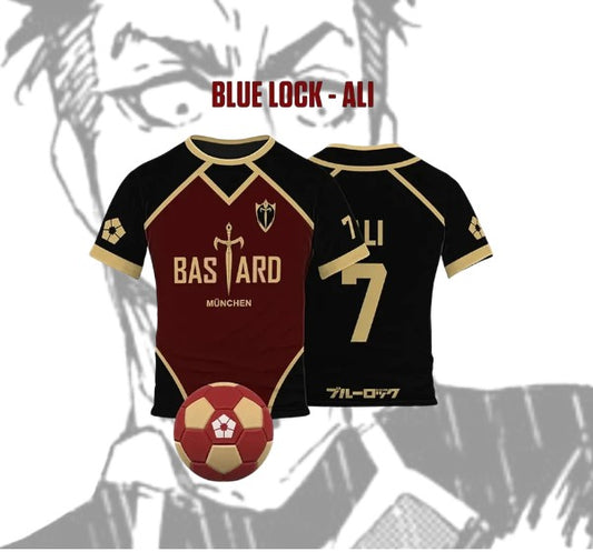 Blue Lock Jersey - Bastard Munchen Home Kit, Ali