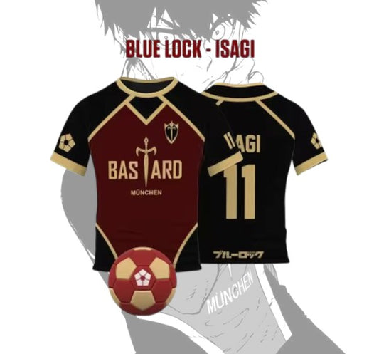 Blue Lock Jersey - Bastard Munchen Home Kit, Isagi
