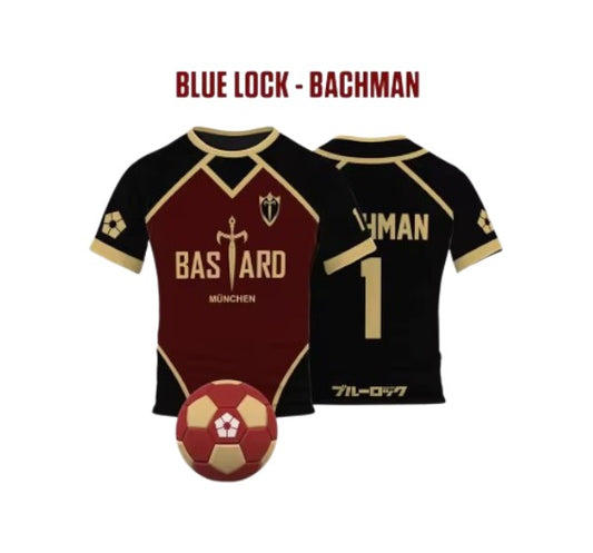 Blue Lock Jersey - Bastard Munchen Home Kit, Bachman